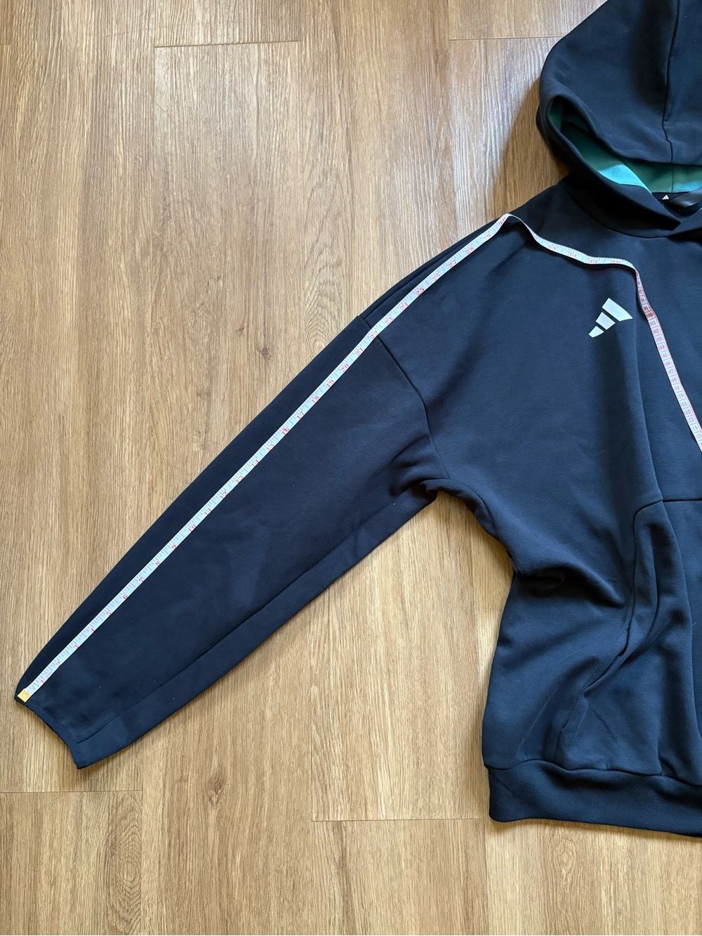 Adidas All Blacks Rugby Pullover Hoodie Black Men’s Large NWT - Picture 14 of 14